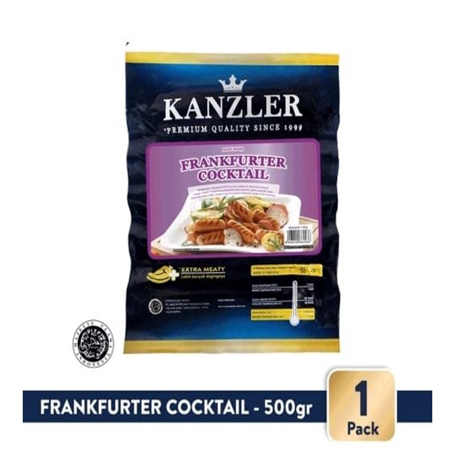 

Kanzler Frankfuter Cocktail 500 Gram