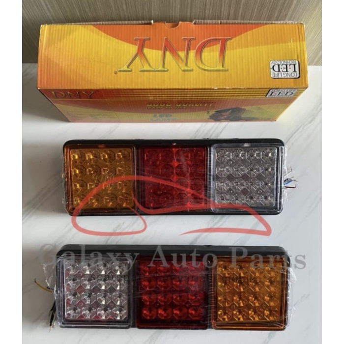 Lampu stop lamp belakang LED universal truk 12v DNY 008 - 12v Rem Flash