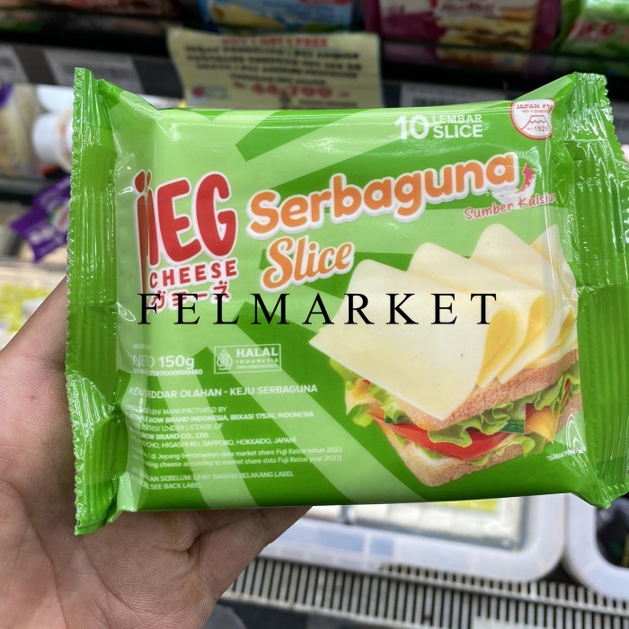 

Meg Keju Serbaguna Chesee Slice 150 grm