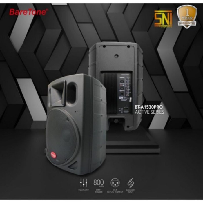 Speaker Aktif Baretone BT A 1530 PRO BT-A1530 PRO Garansi Resmi