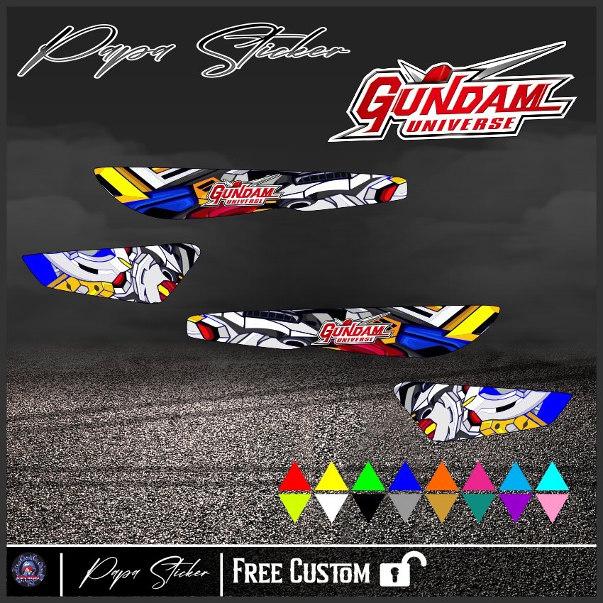 STRIPING ASTREA IMPRESSA TEMA GUNDAM STIKER GUNDAM