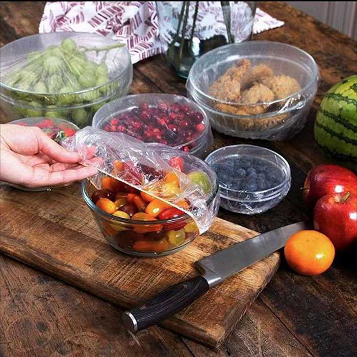 Plastik Karet Penutup Makanan Food Plastic Wrap