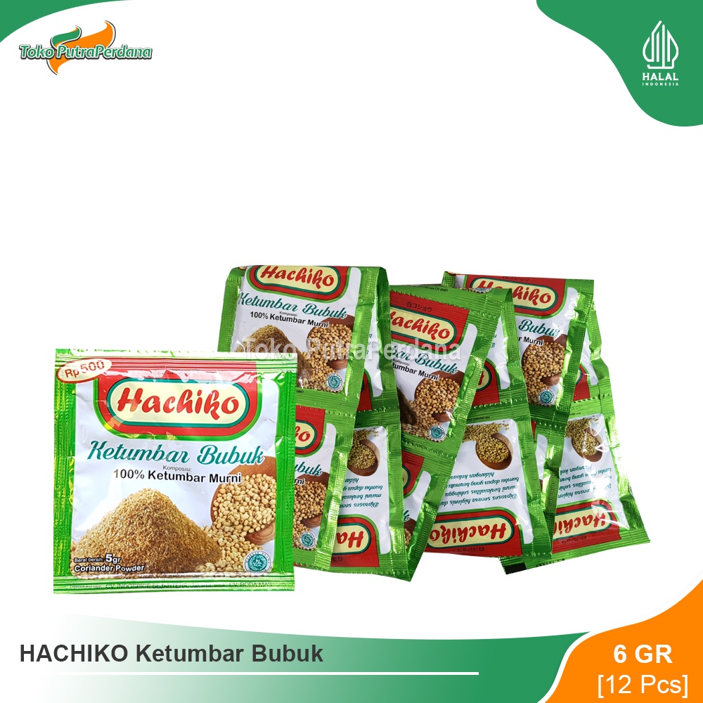 

HACHIKO Ketumbar Bubuk Sachet (12 Pcs)