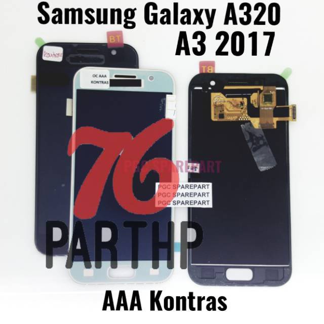 NEW LCD Touchscreen Fullset AAA Kontras - Samsung Galaxy A320 - A3 2017