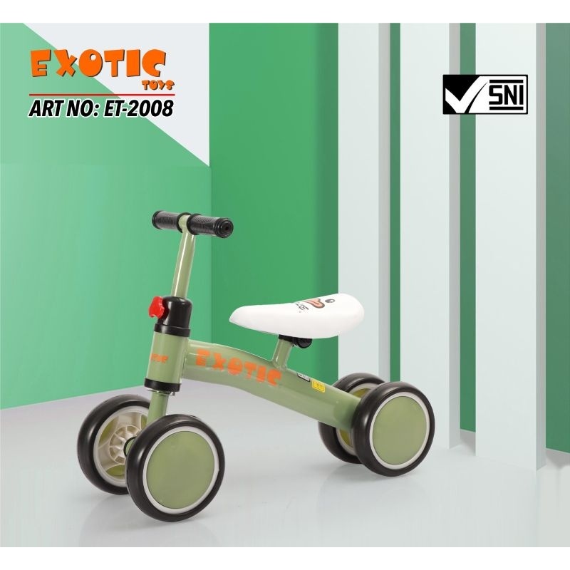 ZR68YT Balance bike exotic ET2008 / ET2011 AT7901 push bike alat belajar sepeda ride on