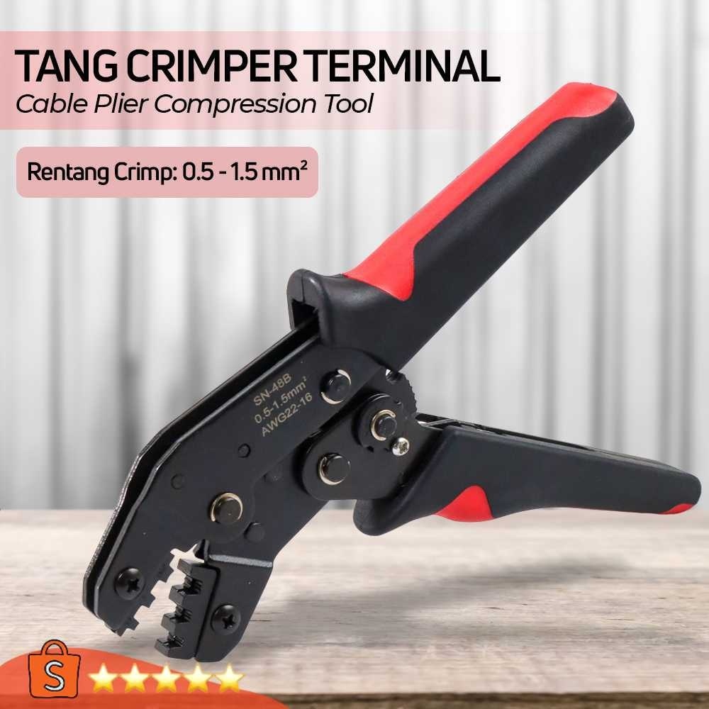 Tang Terminal Skun Kabel Plier Compression Tool