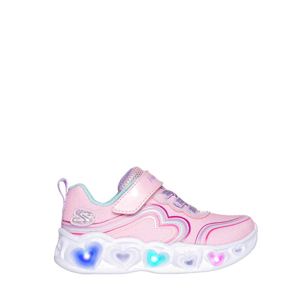 Skechers Heart Lights Girl's Shoes - Pink