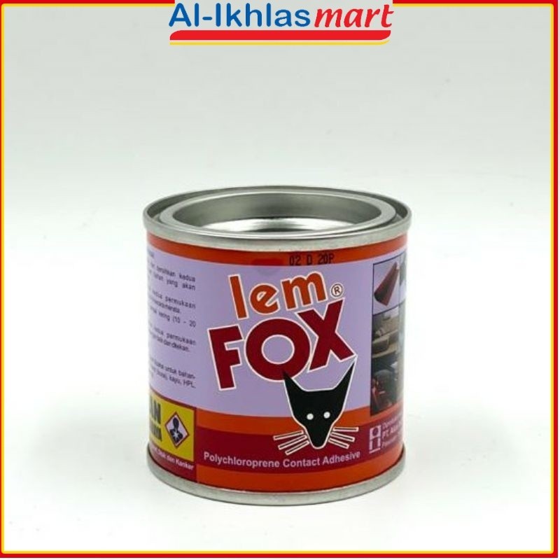 

LEM FOX KUNING 70 GRAM KALENG / LEM FOX KALENG 70 GRAM