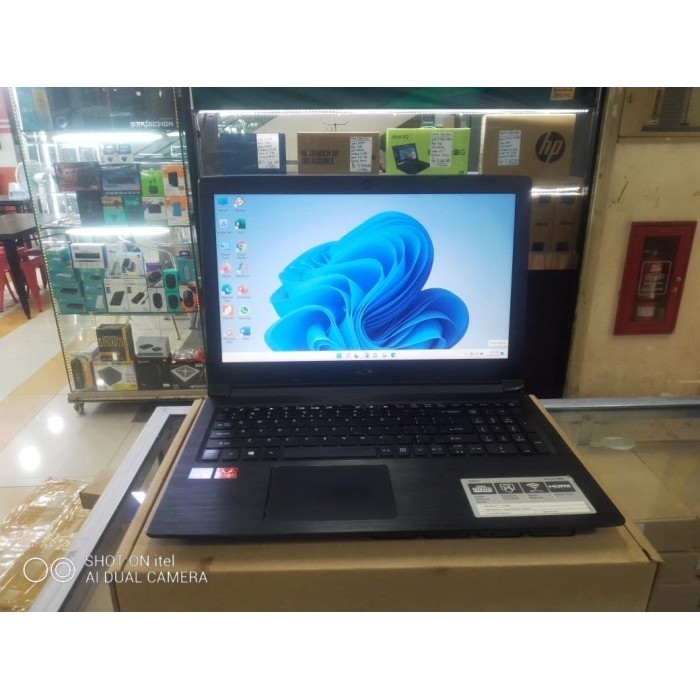 LAPTOP LEPTOP ACER AMD RYZEN 3 SSD 256 GB RAM 4GB 15 INCH WINDOWS11