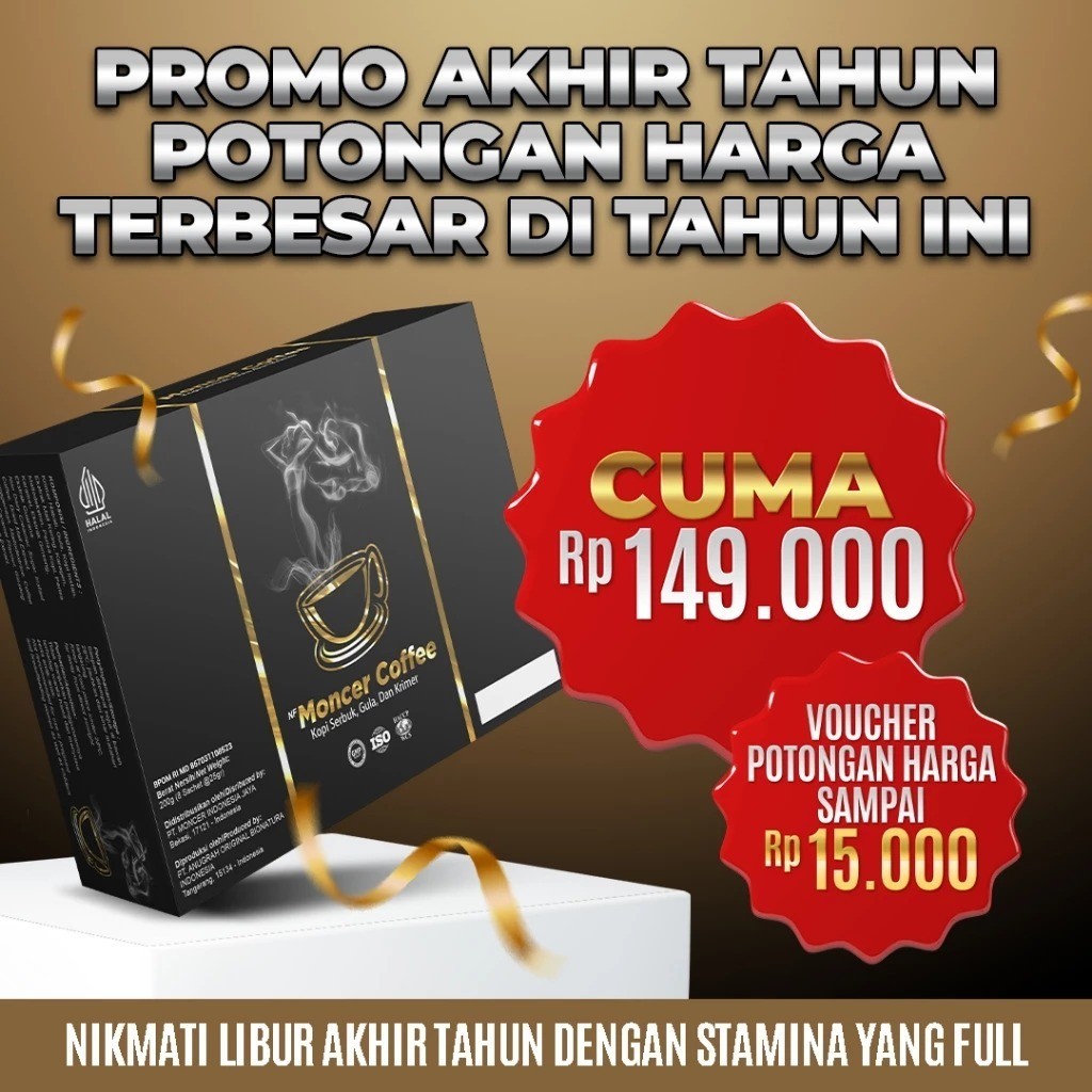 

NF Monceer Coffee | Solusi Kopi Premium untuk Pria dengan Energi Tanpa Henti