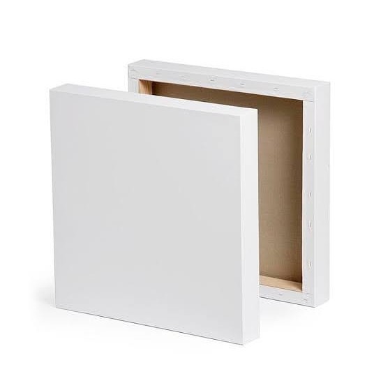 

kanvas lukis 20x20 cm 10 pcs sudah gesso