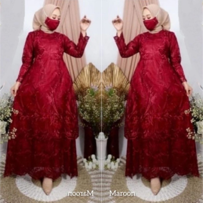 Gamis BUSUI Prita SIZE M (10-15TAHUN) - 3L (SUPER JUMBO) / Gamis Lebaran 2025 / Gamis Dewasa & Anak 