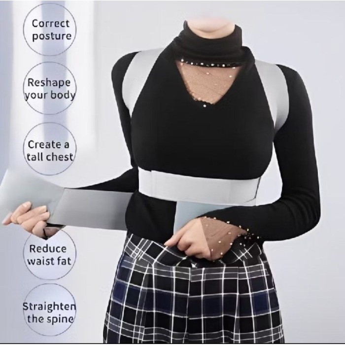 DORSAL LUMBAR BACK SUPPORT ALAT TERAPI TULANG PUNGGUNG ORIGINAL | MC