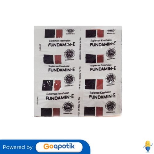 Fundamin E Strip 4 Tablet
