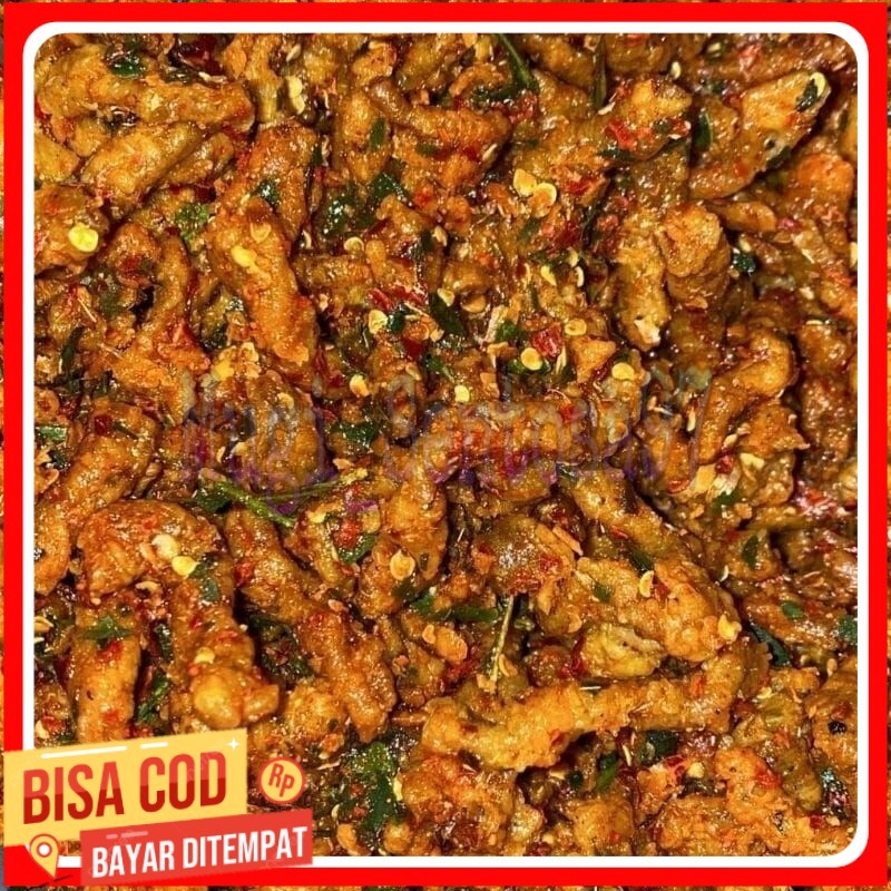 

TERMURAH!! KERIPIK USUS AYAM 1KG original gurih enak