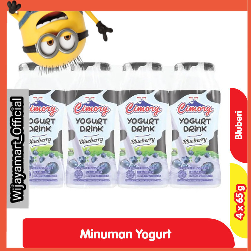 

Cimory Minuman Yogurt Mini Blueberry 4 x 65 ml