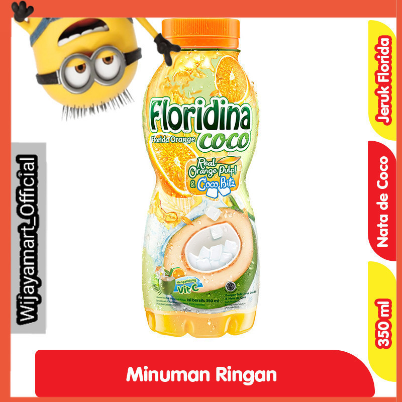 

Floridina Coco Minuman Jeruk Florida 350 ml