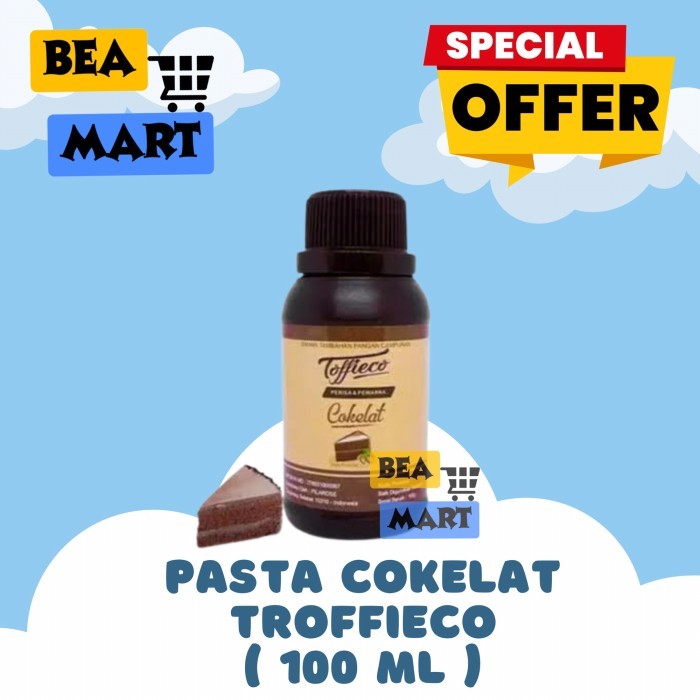 

Pasta Coklat Toffieco 100ml | Perasa Makanan Kue Cokelat Chocolate 100