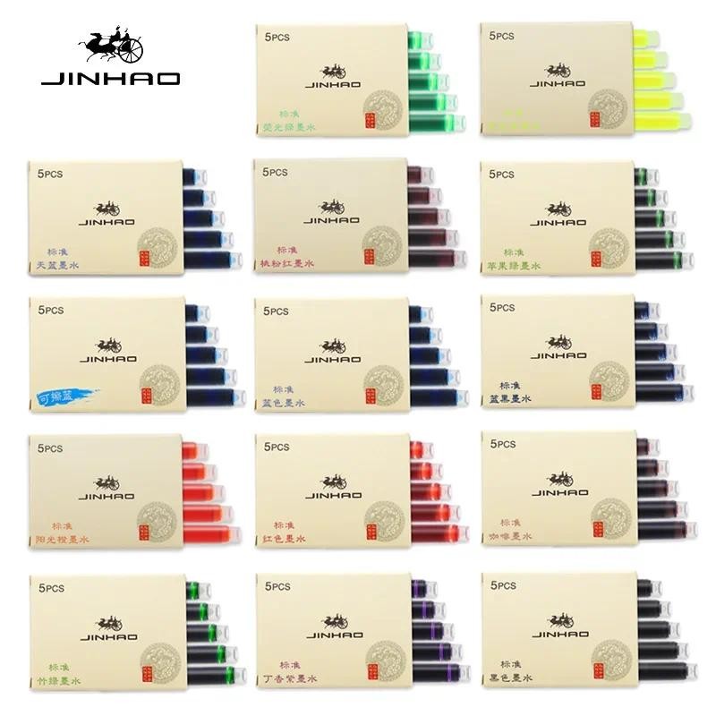 

Jinhao 5/10/15 Pc Fountain Pen ink Cartridge Refill Fountain Pen Ink Fountain Pen Chinese ink Stationery Office School Supplies