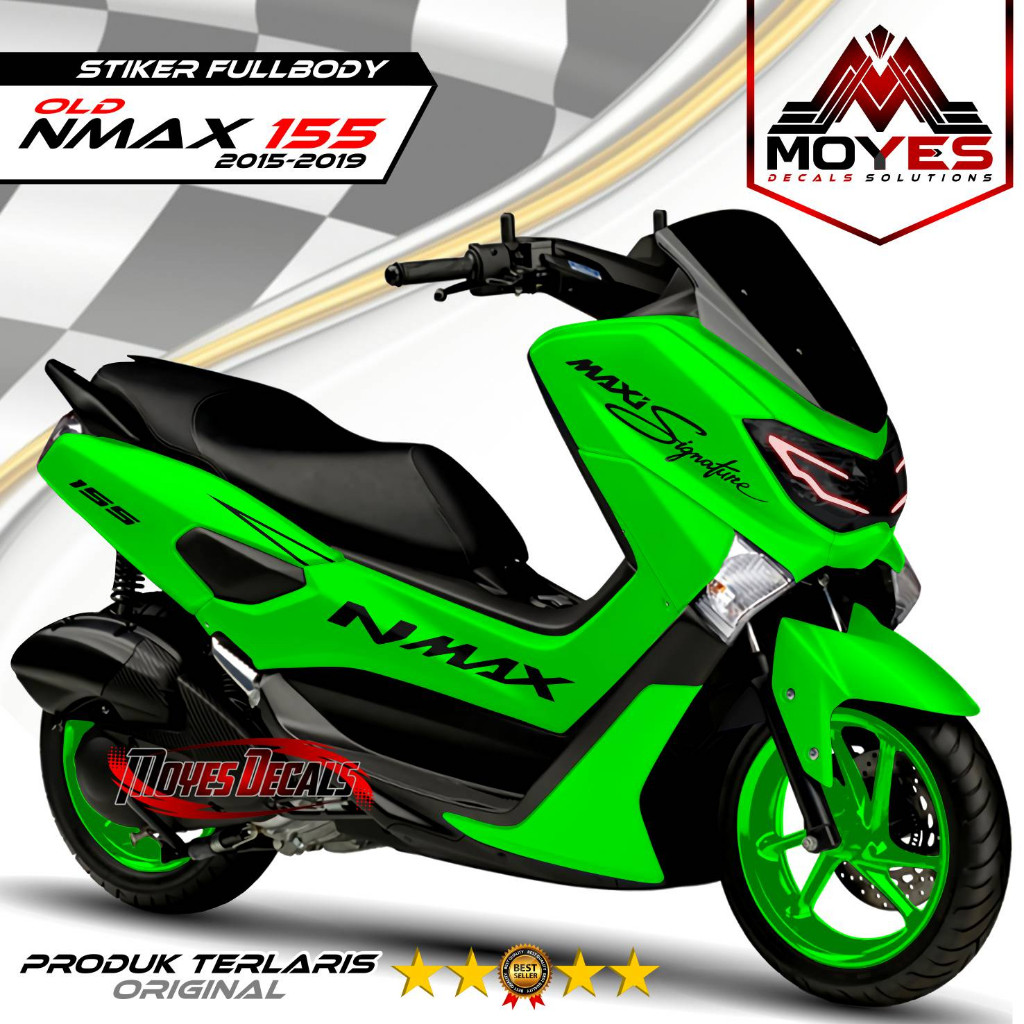 Decal Sticker Yamaha Nmax 155 Old Fullbody 2015-2019 Polos Cool