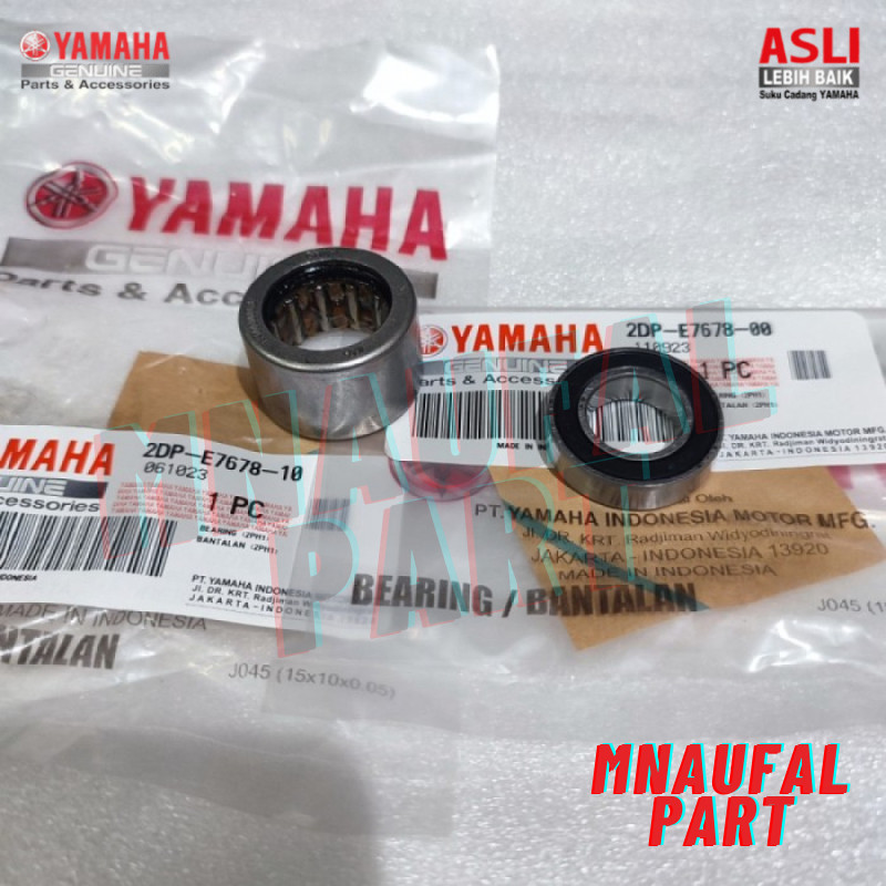 Bearing Set Laher Pully Belakang Yamaha NMax Aerox 155 Lexi Ori 2DP-E7678-00 2DP-E7678-10
