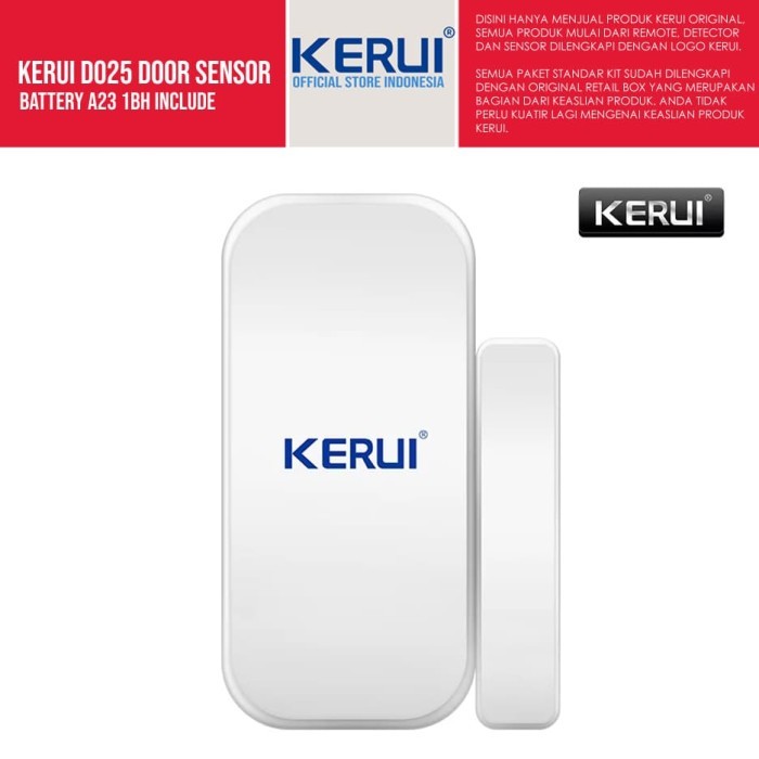 

Orinal Kerui D025 Door Sensor Alarm Rumah tidak bisa bekerja sendiri