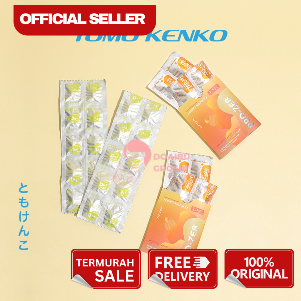 Tomo Kenko Combo Vitamin D3 & Pro-Zeb