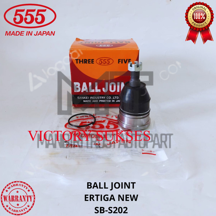 BALL JOINT ERTIGA 555 JAPAN ORIGINAL BALL JOINT THEE FIVE ORI SB-S202 1PCS