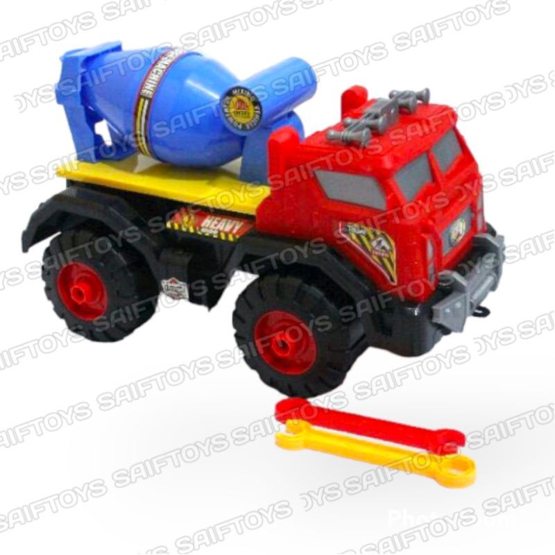 Mainan Anak Truk Kontruksi Molen Jumbo / Mainan Anak Truk Molen / Mainan Anak Laki-laki Truk