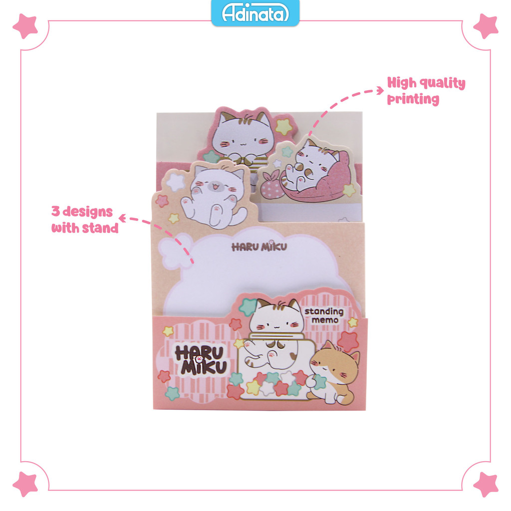 

Haru Miku Standing Memo 2552-4623 memo lucu / notes / stand memo