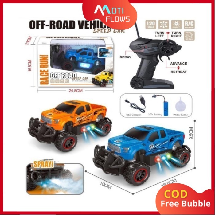 Mainan Anak RACE RUN OFF ROAD SPEED CAR Mobil Remote Control Rc Off Road