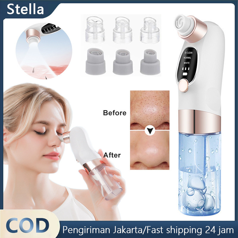 Pembersih komedo pori vakum hisap komedo dan jerawat pembersih instrumen komedo gelembung kecil alat