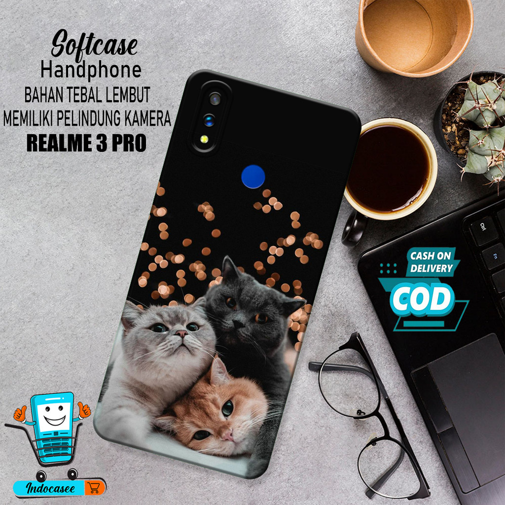 Case Hp REALME 3 PRO - Softcase REALME 3 PRO- Casing REALME 3 PRO- Kesing REALME 3 PRO- Silikon REAL