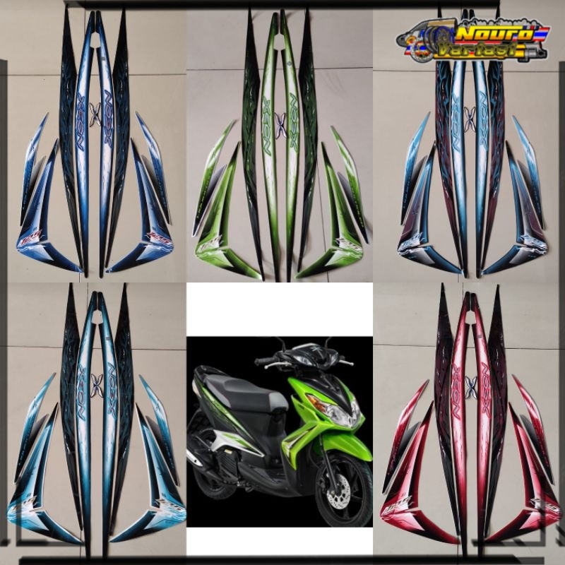 Aksesoris YAMAHA XEON 2010 LIS BODY XEON