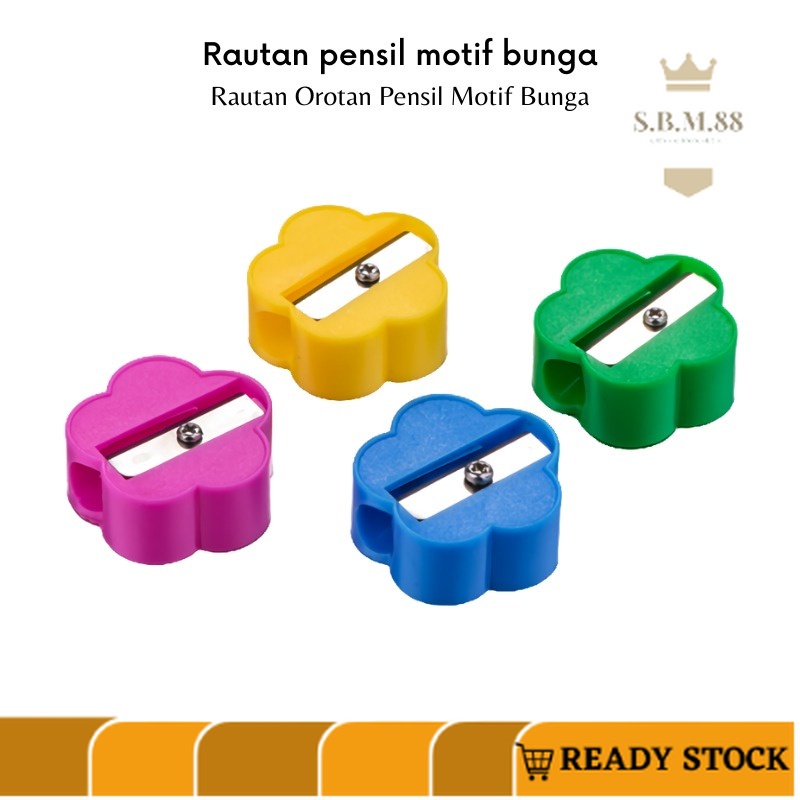

SM-G203-Rautan Pensil Motif Bunga Serutan Pengserut Peraut Seliver Seliper Perlengkapan Sekolah
