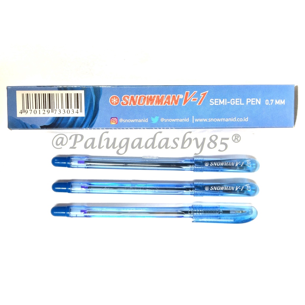 

SNOWMAN PEN PULPEN V-1 0.7 MM (1 Pak Isi 12 Pcs)