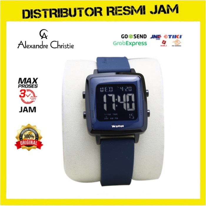 Jam Tangan Wanita Alexandre Christie AC9351 AC 9351 - Navy Black