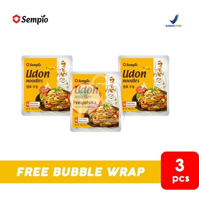 

Sempio Udon Noodle 3pcs x 200gr Mie Jepang Korea Matang Chewy Fresh - FasyAnita Mart Denpasar