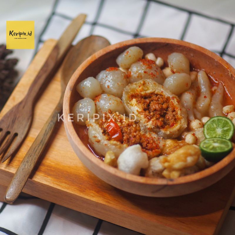 

Baso Aci Granat Isi Daging Cincang | Abah Encin