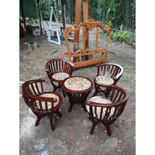 set meja teras kursi teras minimalis kursi ruang tamu