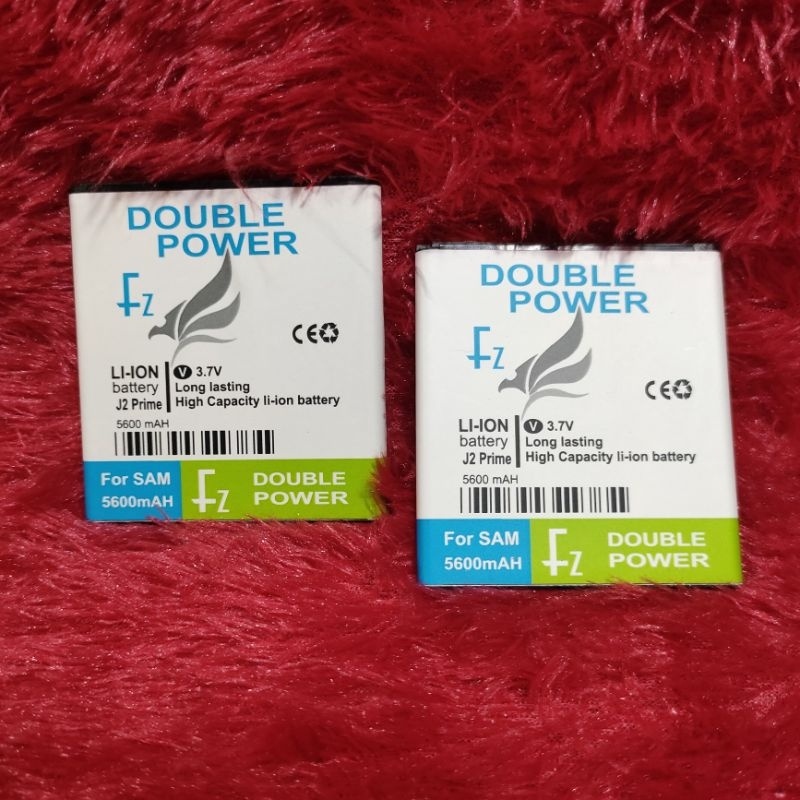 Baterai Dobel power fz Samsung J2 Prime J5 J3 G530 Grand Prime J2 Pro J250F J5 2015 J3 2015 J3 2016 