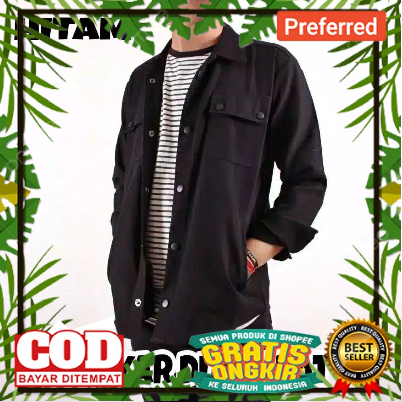 JAKET TRUCKER PROMO TERBATAS MODEL BARU /TRUCKER JAKET PRIA SIZE M-XXL
