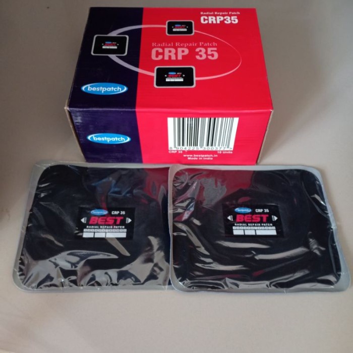 Tiptop Bestpatch CRP35 - Karet Tambal Ban Luar - Per Pcs / Lembar