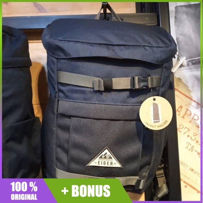 Tas Eiger Wanderpath 18L Ransel Bag Navy 91000 4602 Original Cowok