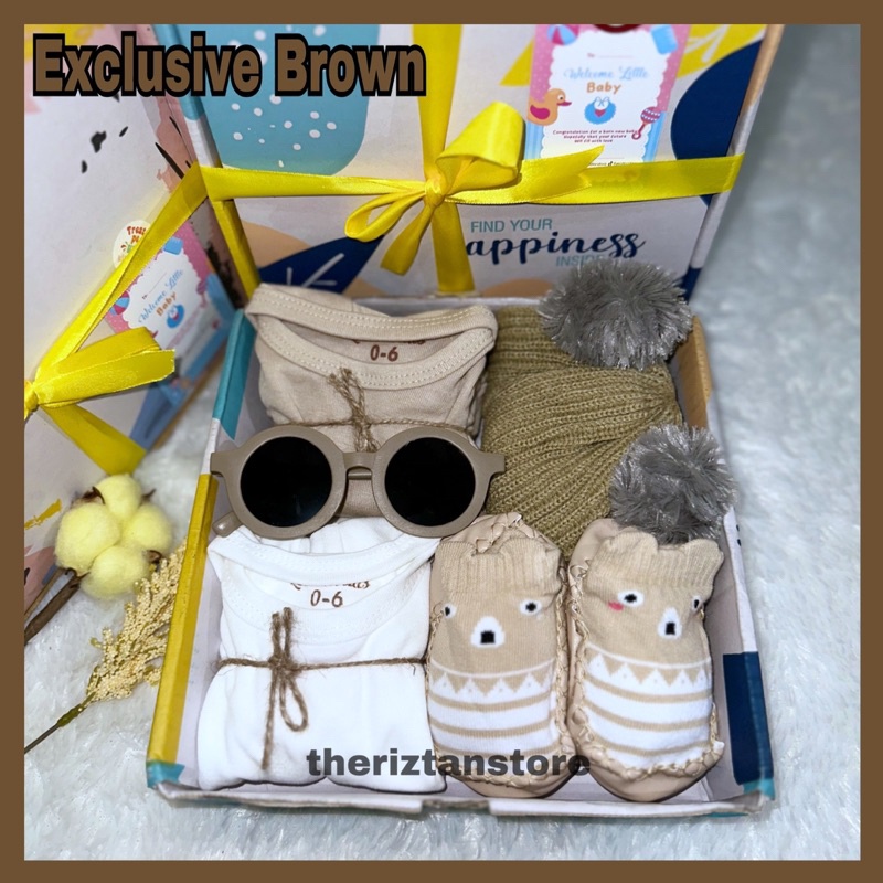 PROMOO Hampers Bayi kado Lahiran Bayi Cowok Cewek / Kado Bayi Baru Lahir Unisex