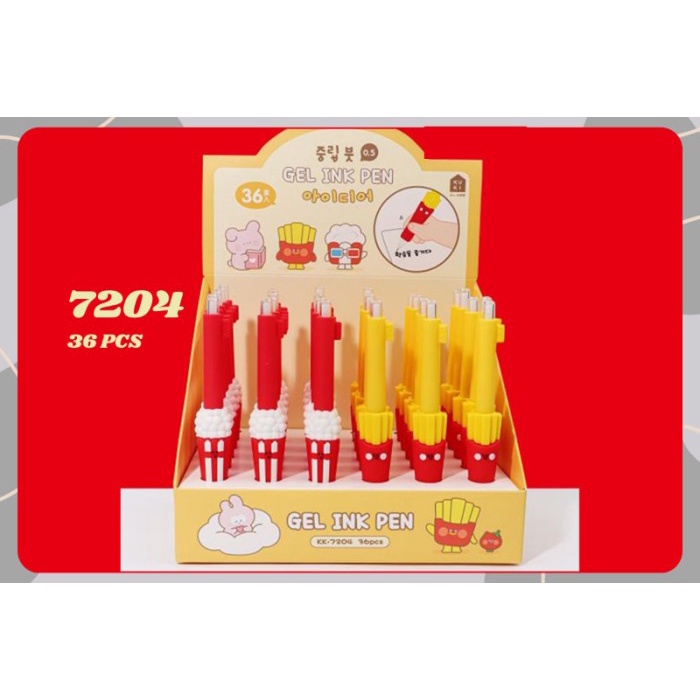 

ATK PULPEN KARAKTER POP CORN FRIED FRIESS 7204