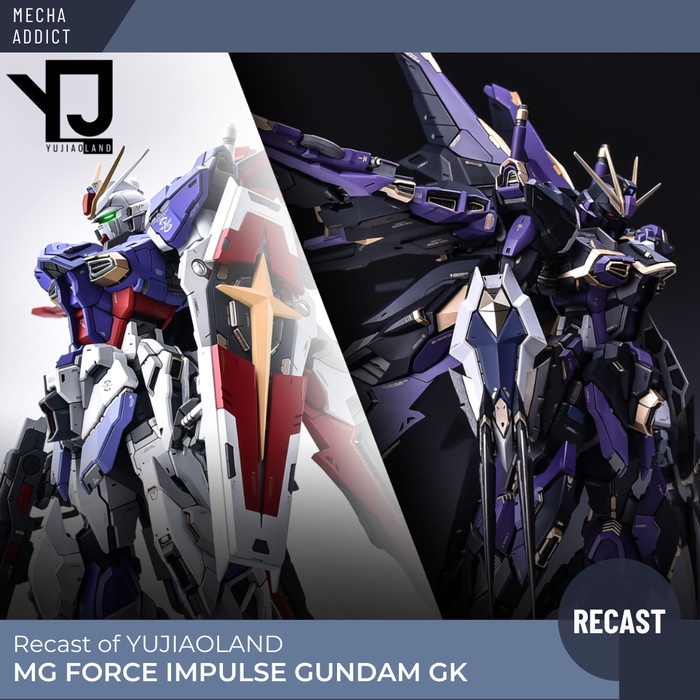 MG FORCE IMPULSE GUNDAM RESIN Conversion Dress Kit