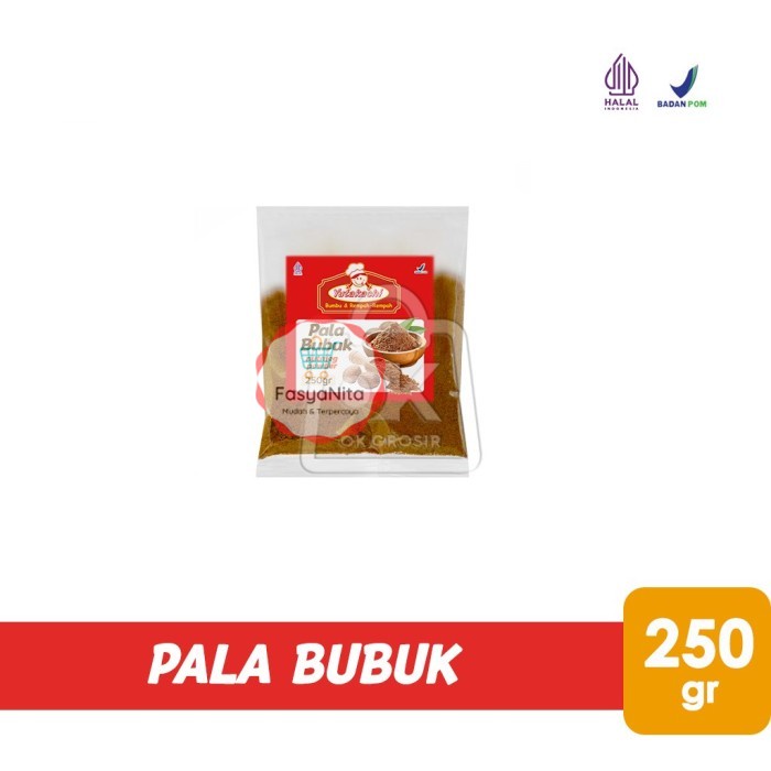

Pala Bubuk Yutakachi Nutmeg Powder (Repack 250 gr) - FasyAnita Mart Denpasar