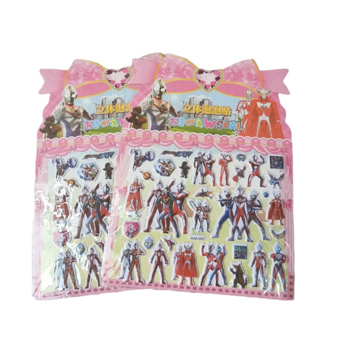 

Mainan Edukasi Anak Perempuan Laki laki Kado Ulang Tahun Stiker Sticker Ultramen AAA005 Murah Lucu Terbaru