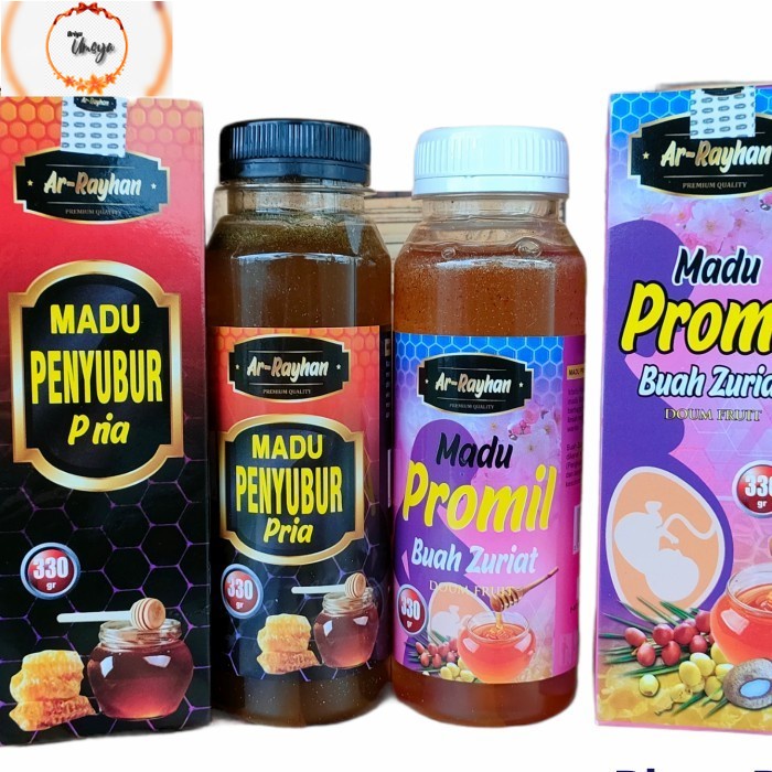 

Paket Madu Penyubur Pria plus Madu Zuriat Promil Ar-Rayhan 330gram